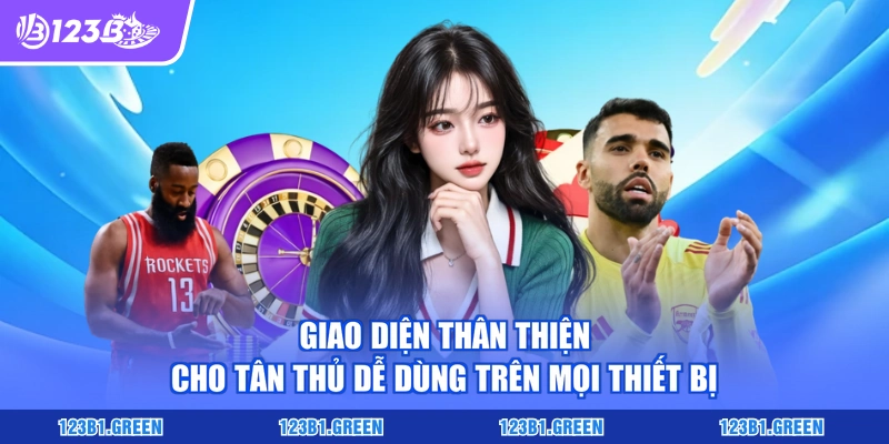 Giao diện thân thiện cho tân thủ dễ dùng trên mọi thiết bị