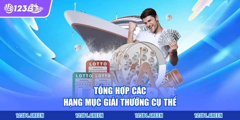 Tổng hợp các hạng mục giải thưởng cụ thể